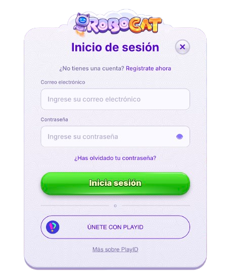 Robocat Casino login